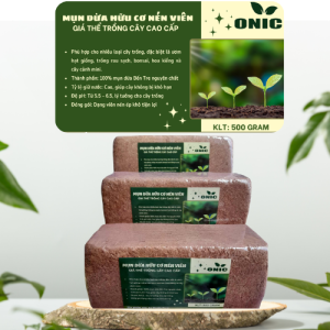 MỤN DỪA NÉN VIÊN 500GR
